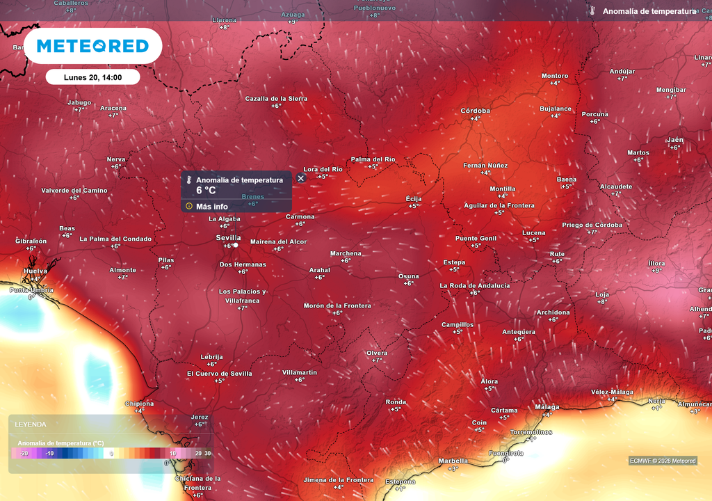 Sevilla está viviendo un episodio de temperaturas elevadas y se extenderá hasta la próxima semana.