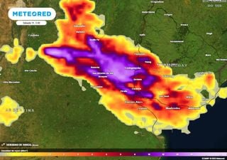 El tiempo esta semana en Argentina: potencial para tiempo severo y abundantes lluvias nuevamente