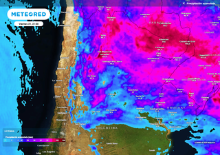 El tiempo esta semana en Argentina: fuertes tormentas en el centro y norte del país con marcado descenso térmico