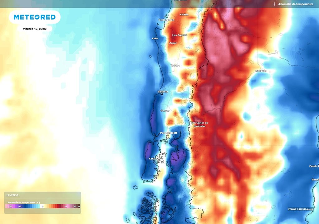 anomalía de temperaturas anomalía de temperaturas