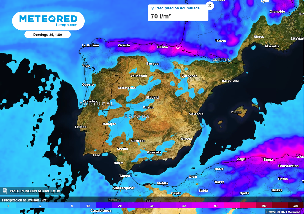 El Tiempo Esta Semana En España: Un Frente Con Lluvias Y Aire Polar ...