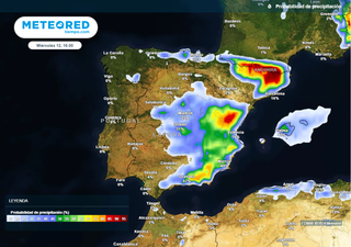 El tiempo esta semana en España: varias vaguadas cargadas de aire polar dejarán lluvias muy fuertes en estas regiones