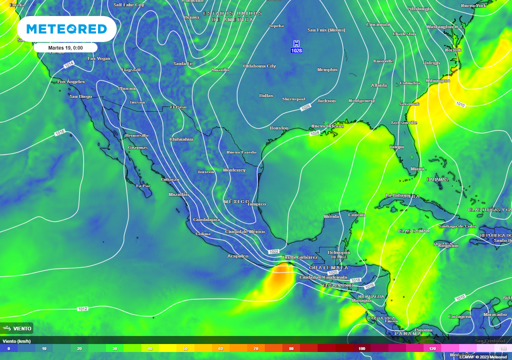 Alta presión fría dominará al país