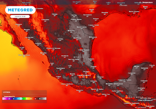 El tiempo esta semana en México: extraordinaria ola de calor con 45 a 50 °C, algunas tormentas y nuevo frente frio