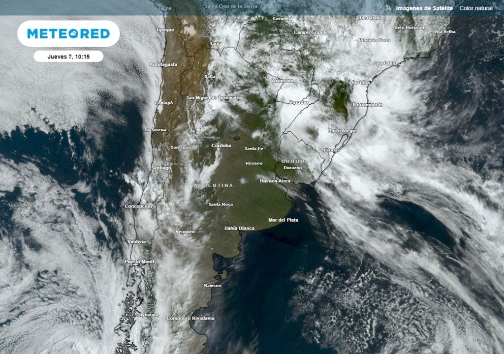 Tiempo Pronóstico clima Rio de la Plata crecida Buenos Aires Argentina