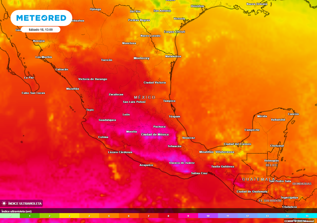 Radiación solar elevada este fin de semana