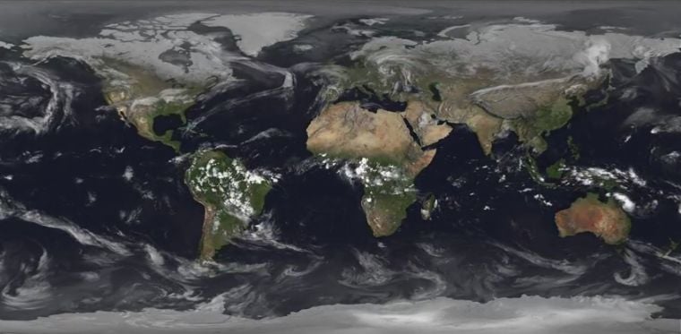 El Tiempo Global En Abril De 2018 Desde Satélite El Tiempo Global En Abril De 2018 Desde Satélite