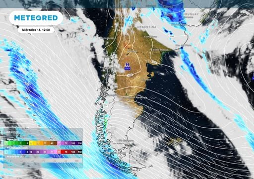 El tiempo no da tregua en la Patagonia: de la calma al viento feroz en menos de 48 horas y precipitaciones en cordillera