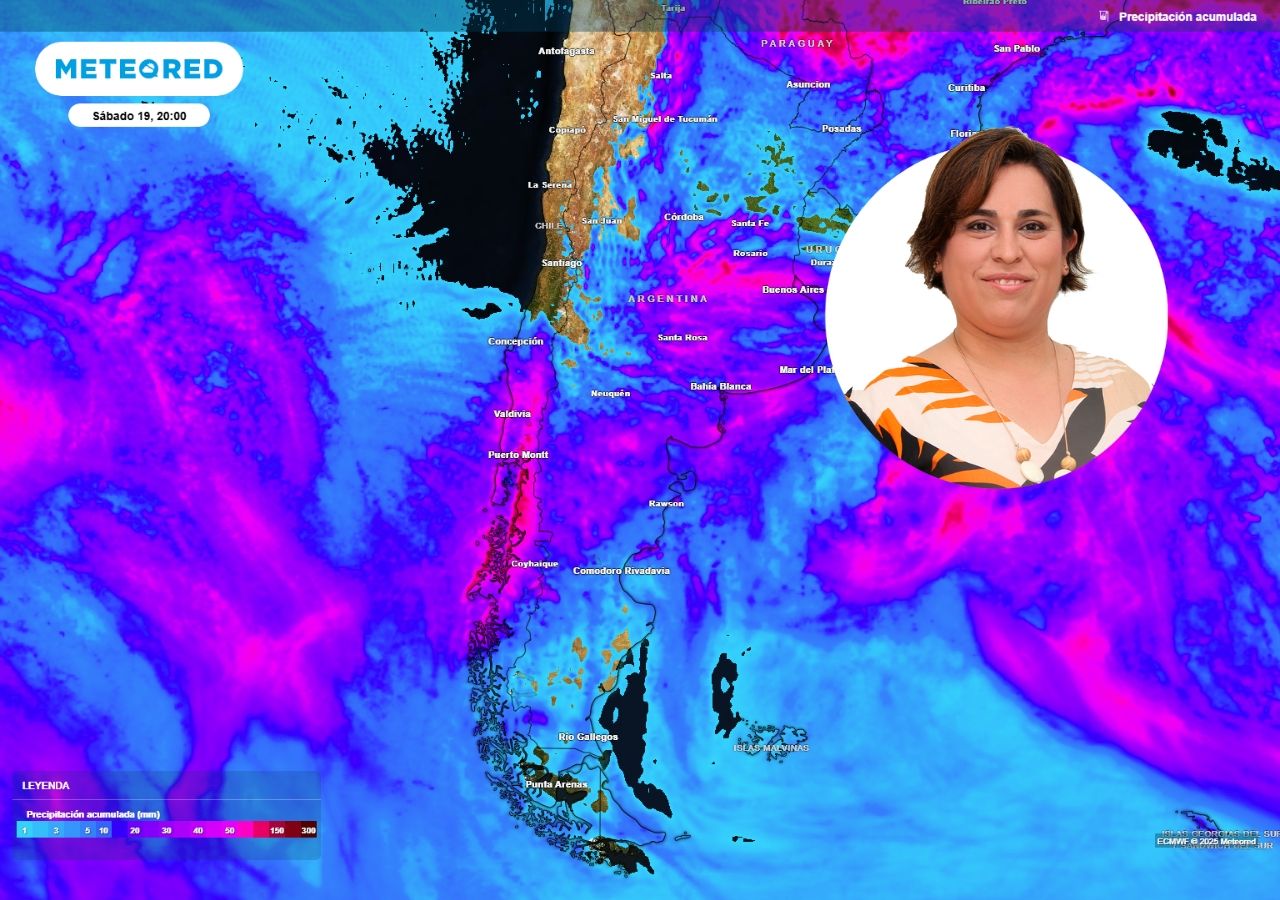 Pronóstico de lluvias para Semana Santa en Chile