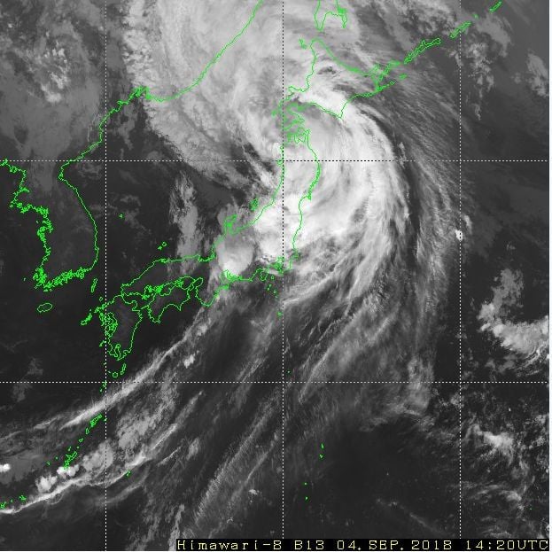 El Tifón Jebi Golpea El Sur De Japón