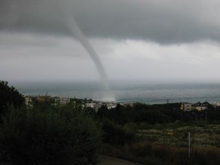 El tornado de El Masnou