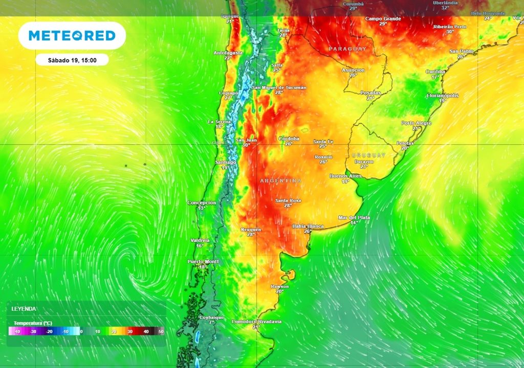 temperatura El úyltimo fin de semana de invierno se despide con calor en gran parte del país