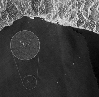El último viaje de Costa Concordia desde el espacio