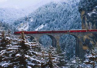 El único tren de México que atraviesa paisajes nevados y que parece sacado de una película: el Chepe en invierno
