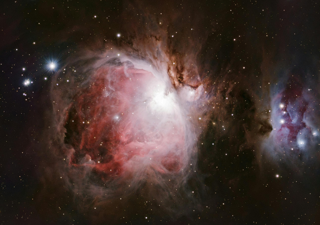 La nebulosa de Orión.