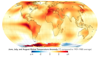 El verano de 2023 fue globalmente el más caluroso registrado hasta ahora