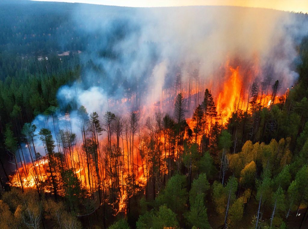Incendio forestal El actual cambio climático aumenta el riesgo de incendios forestales cada vez más grandes y severos
