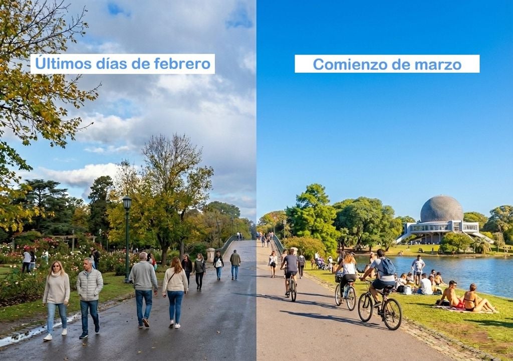 Sábado (febrero) vs. domingo (marzo) ¿qué día del fin de semana estará mejor para actividades veraniegas? Imagen: MYL Studio.