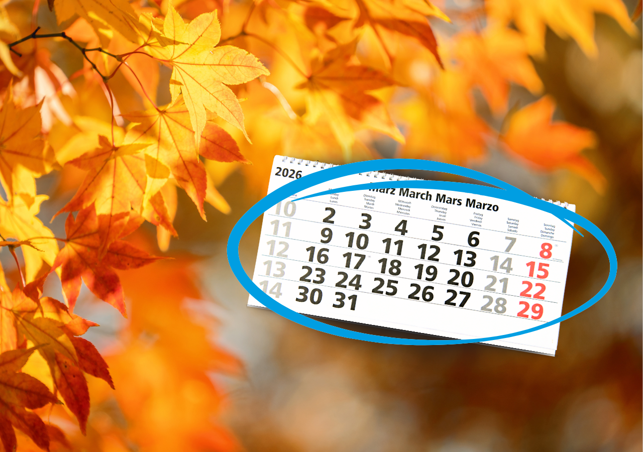 El mes de marzo nos trae un cambio en el tiempo, con la llegada del otoño al país.