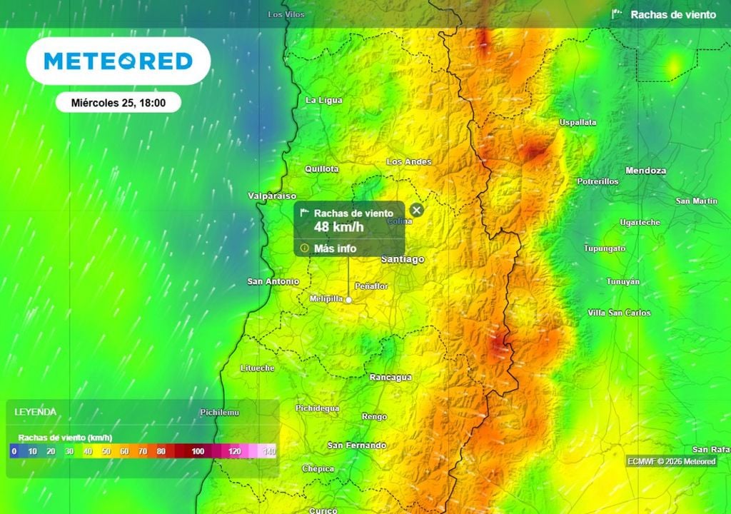 Este miércoles se vivirá una jornada marcada por el incremento de viento: precaución en zonas del surponiente.