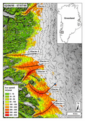 El Veterano Satélite Ers Desvela Un Complejo Mecanismo De Drenaje Glaciar El Veterano Satélite Ers Desvela Un Complejo Mecanismo De Drenaje Glaciar