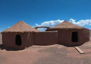 El viaje a la aldea circular de 2.000 años de antigüedad que fue sepultada por la arena