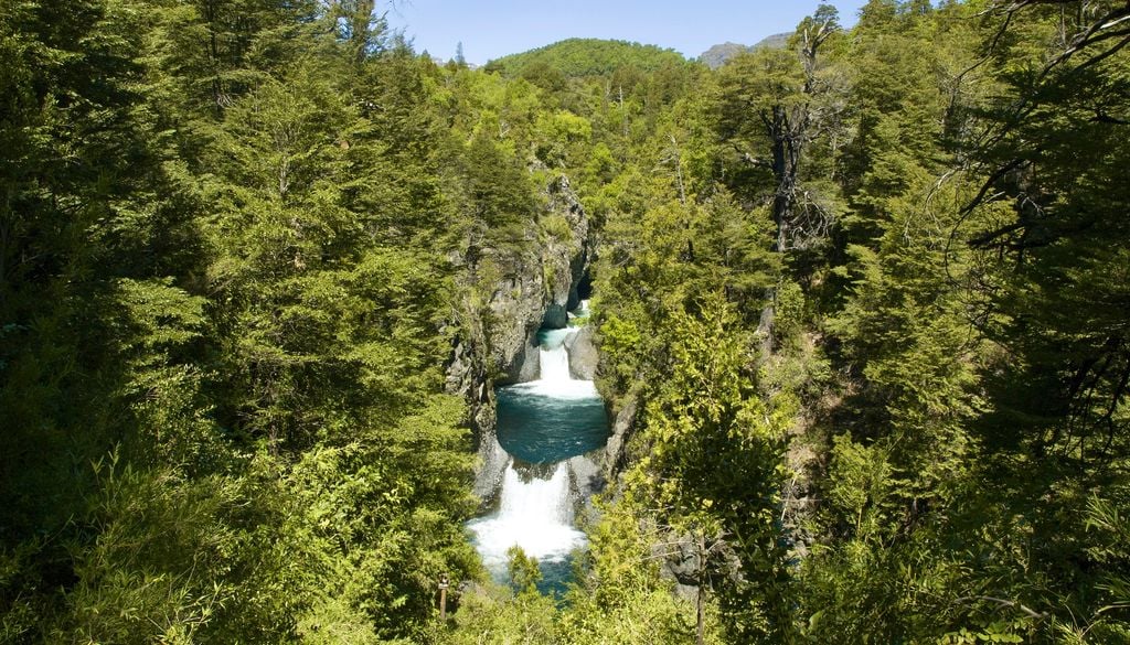 Parque Nacional Radal Siete Tazas, Región del Maule. El Parque Nacional Radal Siete Tazas es una de las principales postales de la Región del Maule.