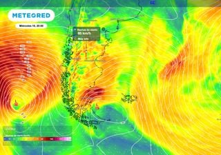 El viento vuelve a ganar protagonismo en la Patagonia: qu&eacute; provincias sentir&aacute;n el cambio esta semana