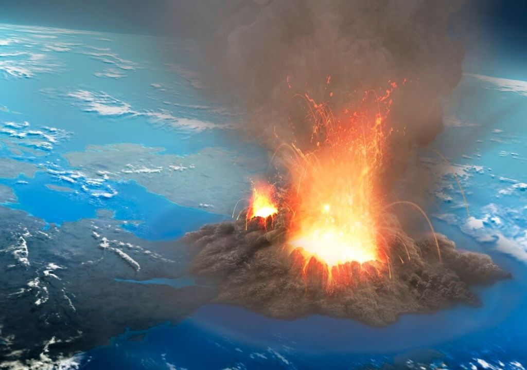 Erupción Monte Tambora
