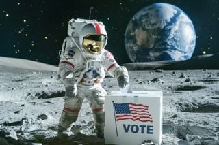 Election Day in the US: Can astronauts cast their votes from space?