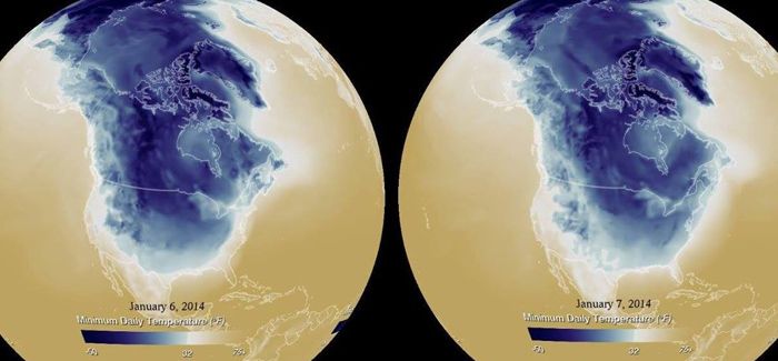 Elementos Destacados Del Tiempo En Estados Unidos En 2014: La Sequía Y Vórtice Polar