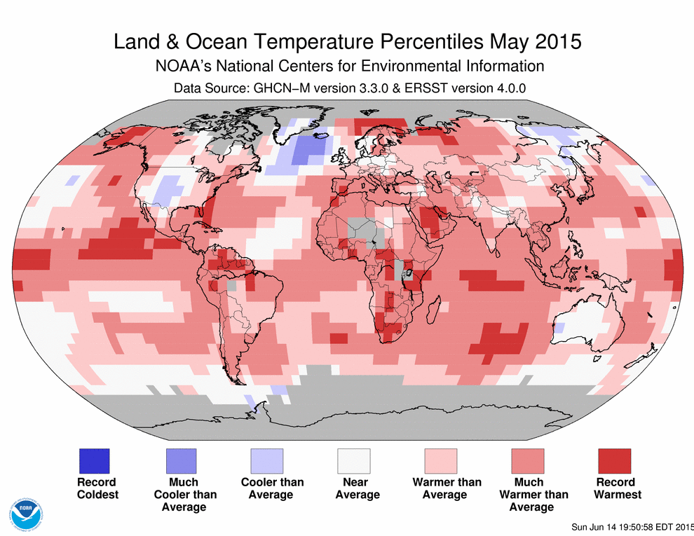Elementos globales destacables en mayo 2015