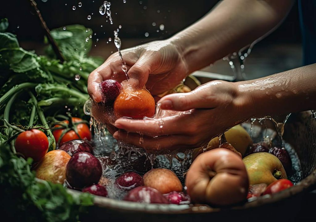 Eliminar pesticidas de frutas y verduras de forma segura