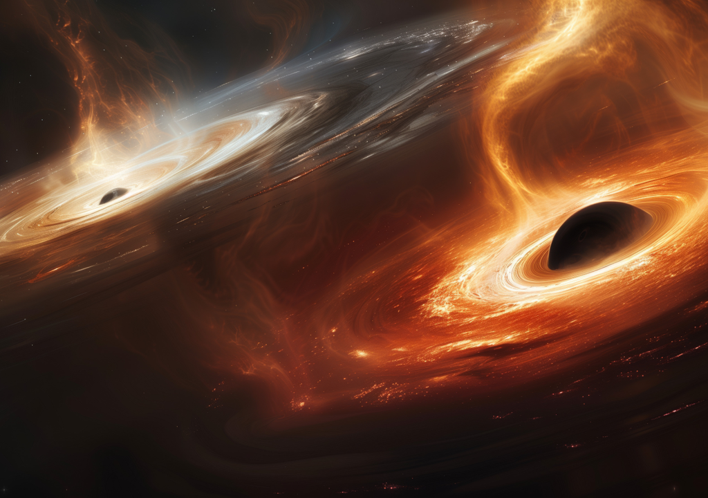 Colisão de buracos negros pode dar a primeira observação da radiação de Hawking