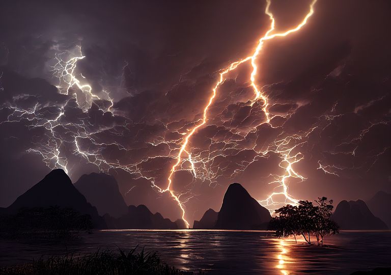 Where on Earth can you find perpetual lightning?