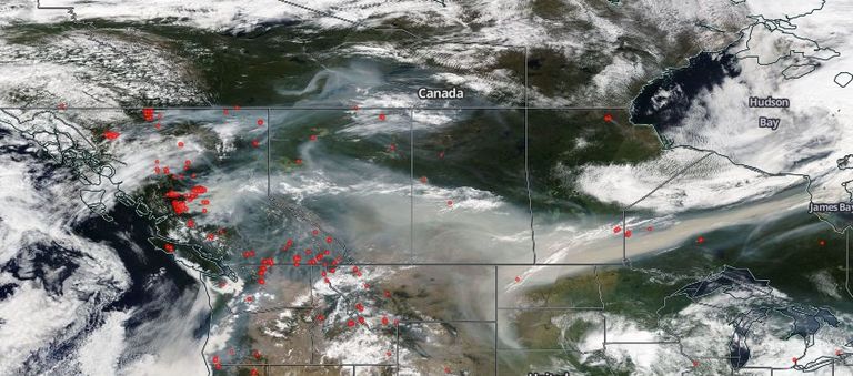 Emergencia En Canadá Por Megaincendios Emergencia En Canadá Por Megaincendios