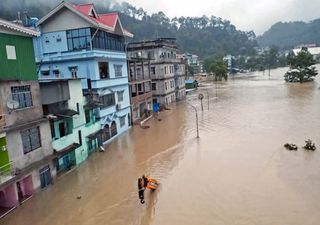 Schwere Überschwemmungen in Indien: 19 Tote und 103 Vermisste bei Sturzflut in Sikkim!