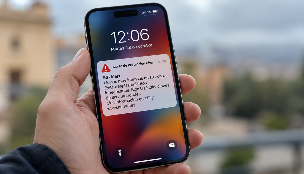 En el episodio del pódcast se explica la diferencia entre un aviso meteorológico y una alerta de Protección Civil.