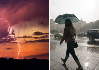 Hasta 40 mm de lluvia y tormentas eléctricas: avisos oficiales para 8 regiones de Chile en Fiestas Patrias