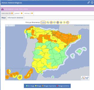 Emma dará un duro golpe a la sequía española