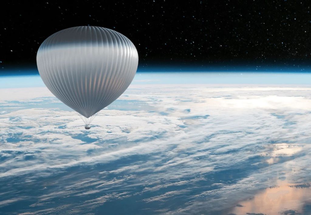 balão espacial