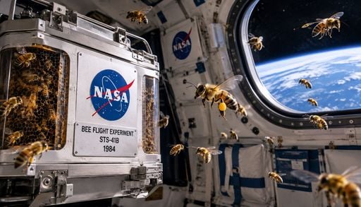 En 1984 la NASA mand&oacute; 3.301 abejas al espacio para realizar un ins&oacute;lito experimento