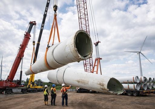 En 2050 el mundo podr&iacute;a generar 3 millones de toneladas de desechos de turbinas e&oacute;licas por a&ntilde;o