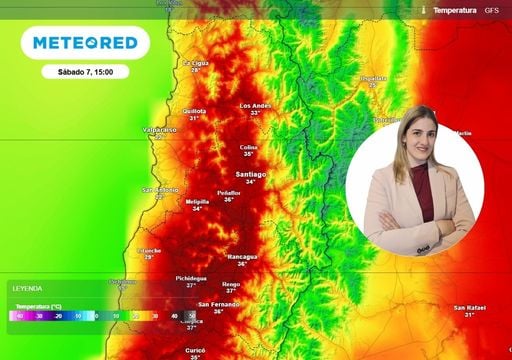 Una meteor&oacute;loga alerta: "Santiago espera calor extremo de hasta 36 &ordm;C en los pr&oacute;ximos d&iacute;as"