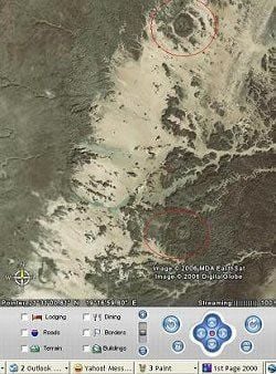 En busca de cadenas de cráteres