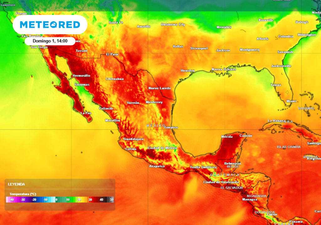 Se esperan temperaturas contrastantes este domingo.