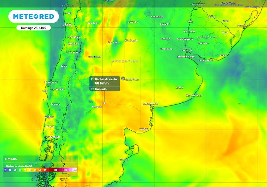 rafagas alerta finde XL