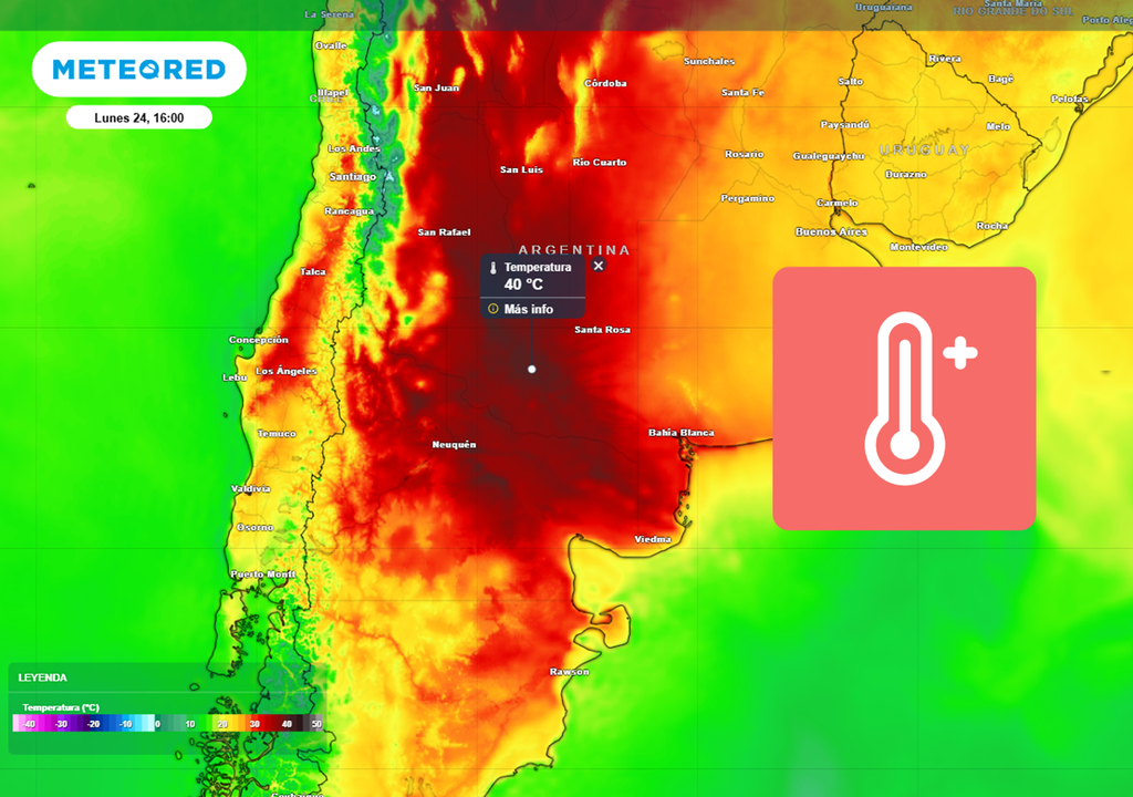 En estos lugares de Argentina terminan el finde XL con alerta del SMN por viento y temperaturas extremas