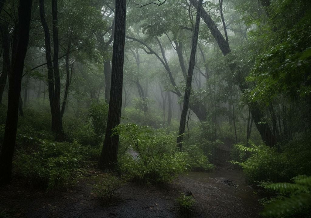 Humedad y lluvias en México