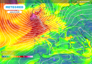 En la próxima semana la NAO positiva podría imponerse: dónde lloverá más en España con este patrón